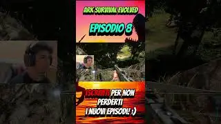 Un T-Rex mi ha puntato! 😱 #Gameplay #Arksurvivalevolved #Shorts