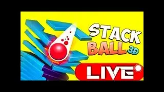 Stack Ball Gameplay Youtube Live Streaming Viral For Hard Level 😱😱