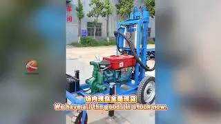 Fully powered by diesel, drilling through hard rocks is effortless!#drillrig #machinery #drillrig