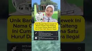 Unik banget nama cewek ini cuman Huruf C #trending #trendingshorts #viralshorts