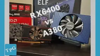 AMD RX6400 против Arc A380. Бюджетное сравнение, о котором вы даже не подозревали.