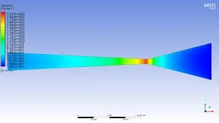 ✅💯✅ Ansys Fluent Project # 11 : CFD Analysis of Converging Diverging Nozzle | Steady Subsonic Flow