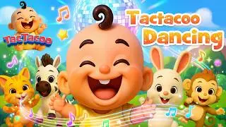 Kids Dance Song for Toddlers | Clap, Spin & Jump | Preschool Movement Song | Tactacoo