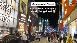 😳Tour of Commercial Street in Bangalore 😍#bangalore #shoppingarea