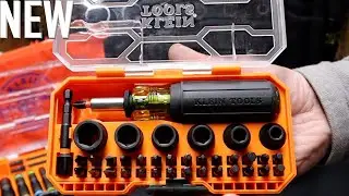 NEW Klein Tools Socket & Bit Hybrid Set 33805