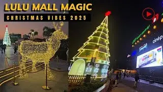 Christmas Day at Lulu Mall #newyear2026 #lulumall #christmasdecor #new #trending #kannada 
