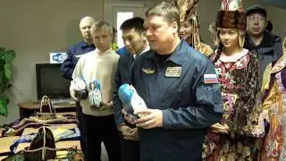 Expedition 33 Post-Landing Activities