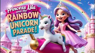 Princess Lila and the Rainbow Unicorn Parade - Magical Animated Kids Story in English