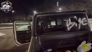 Minneapolis Rioters Busted Nick Sortor's Truck Windows & Spray Painted It