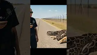 😱 Mother Lion Trapped by Giant Anaconda &ndash; Incredible Rescue Mission!