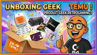 Unboxing TEMU geek r&eacute;tro : C64, Amiga & Sac style Nokia  !