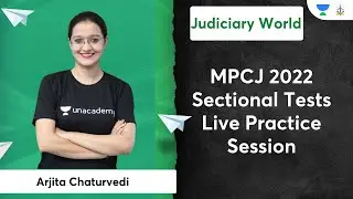 MPCJ 2022 Sectional Tests Live Practice Session | Judiciary Exams