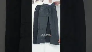 Waterproof Fleece Pants: Tough Weather, Easy Price! #fyp #stylish #jogger