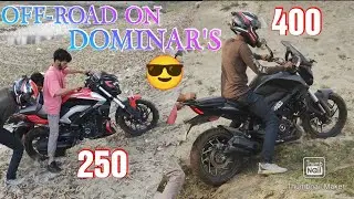 FULL OFF ROADING ON (DOMINAR 250/400/MT15) #rider_27 #dominar #tezpur
