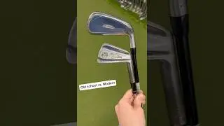 Antique blade 1-iron Vs Titleist u505 Utility Iron #golflife #drivingirons