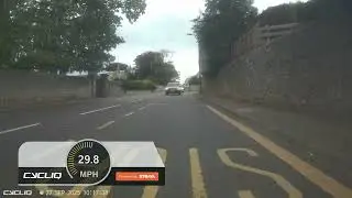 ICE SPrint X Tour smokes car.