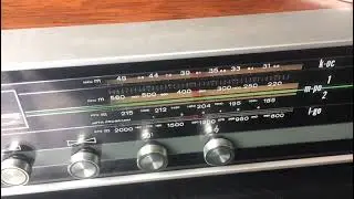 Vintage Philips receiver 22RH781 test