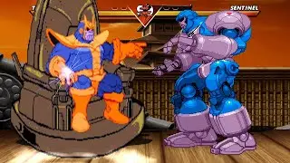 THANOS vs SENTINEL - Highest Level Incredible Epic Fight!