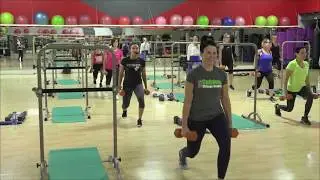 Cathe Friedrich's 268 Fit Tower Bootcamp Live Workout