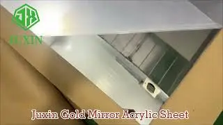 JUXIN PLASTIC 2mm Gold Mirror Acrylic Sheet
