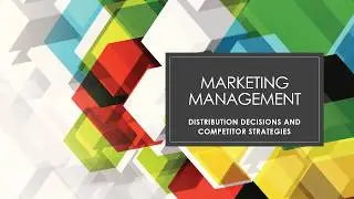 UNIT-8 MARKETING MANAGEMENT|DISTRIBUTION DECISIONS AND COMPETITOR STRATEGIES|UGC NET COMMERCE|PAPER2