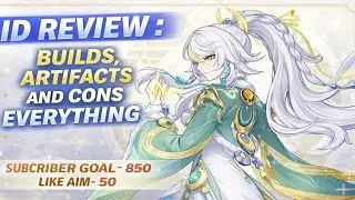 ID REVIEW | Best Artifacts, Builds & Cons | Genshin Impact LIVE | COLUMBINA INEFFA GUIDE