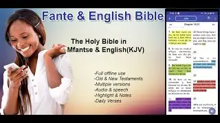 Fante Bible Offline App iOS - Fante & English Bible for iphone/ipad