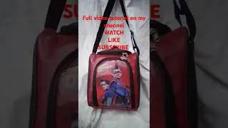 DIY Lunch bag/How to Sew School/Office Lunch bag #lunchbox #lunchbag #diy
