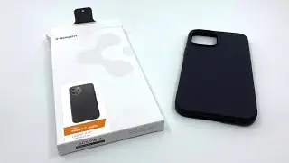 Spigen Liquid Air Case (Matte Black) for iPhone 12 Pro Max 6.7