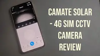 🔥Camate Solar - 4G Sim CCTV Camera | Review | Cloud Storage |🔥