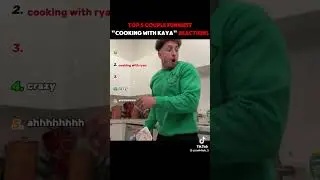 Top 5 cooking with Kya reactions Credit to TikTok Prankhub