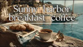 Italian Harbor Morning: Scenic Coffee & Dreamy Pastry ☕⛵🥐