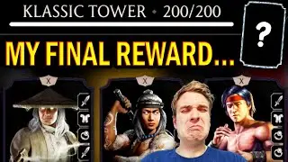 MK Mobile. My Last Klassic Tower Battle 200. THIS IS MY DIAMOND REWARD???