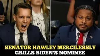 Josh Hawley DESTROYS Witness Over &ldquo;Nuance&rdquo; at Senate Hearing | America Patriots React!
