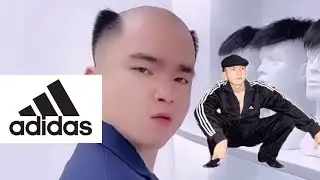Bald Chinese Puts On Wig Hardbass