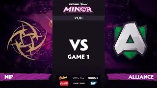 [RU] Ninjas in Pyjamas vs Alliance, Game 1, StarLadder ImbaTV Dota 2 Minor S2 Grand Final