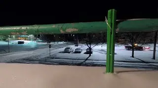 Saginaw snow piles up as first major storm of the season hits Mid-Michigan