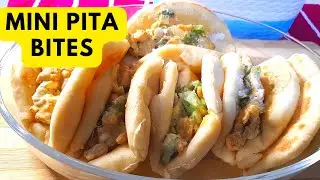 Мини-кусочки питы с куриной начинкой &laquo;Зимний рецепт&raquo;