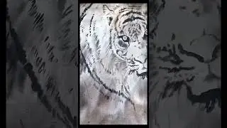 Big cat painting in progress #fok #wip #painting #art #creative