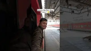 like Non-stop trains ? 🤩 Csmt Patna SF Express train journey 🚂 #fastesttrain #patnasf #ytshorts