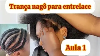 Tran&ccedil;a nag&ocirc; para o entrelace com disfarce (AULA 1). 
