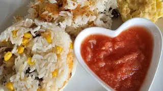 rice with salted beef(tolobeef) (Anointed Rice)
