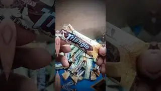 Trianglo Chocolate Unboxing #items #unboxing #trending