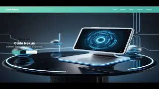 CODE NEXUS | Responsive Portfolio Website Using HTML,CSS.
