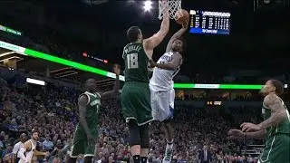 Andrew Wiggins FLIES For Strong Dunk Against the Bucks | 12.30.16