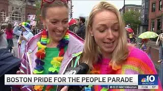 Huge turnout for Boston Pride for the People Parade on Saturday
