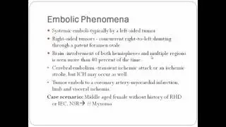 Cardiac tumours
