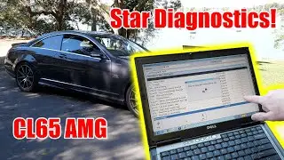 Система Mercedes-Benz Star Diagnostics на моём CL 65 AMG &mdash; можно ли проверить его мозг? | Эпизод 133