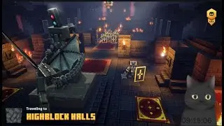 Spass Blitz First playthrough of Minecraft dungeons Round 14 Highblock Halls