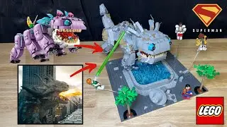 Lego Superman Vs. Kaiju / Metropolis MOC Part 3 